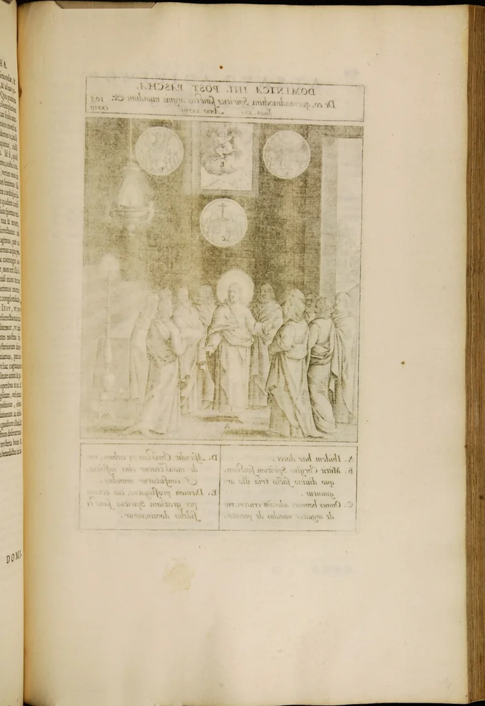 An illustration from Adnotationes et meditationes in Euangelia quae in sacrosancto Missae sacrificio toto anno leguntur: cum eorundem Euangeliorum concordantia, 1607, leaf 735