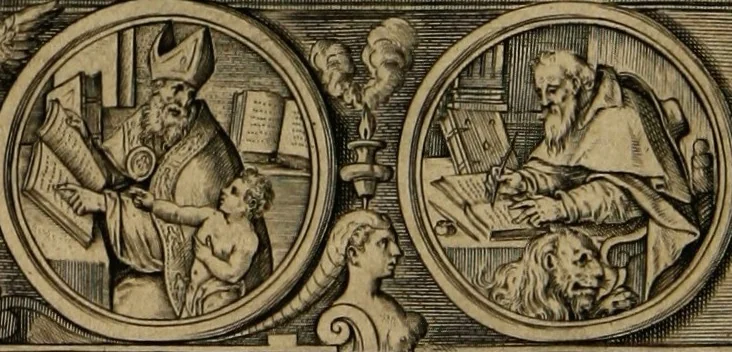 An illustration from Adnotationes et meditationes in Euangelia quae in sacrosancto Missae sacrificio toto anno leguntur: cum eorundem Euangeliorum concordantia, 1607, leaf 9