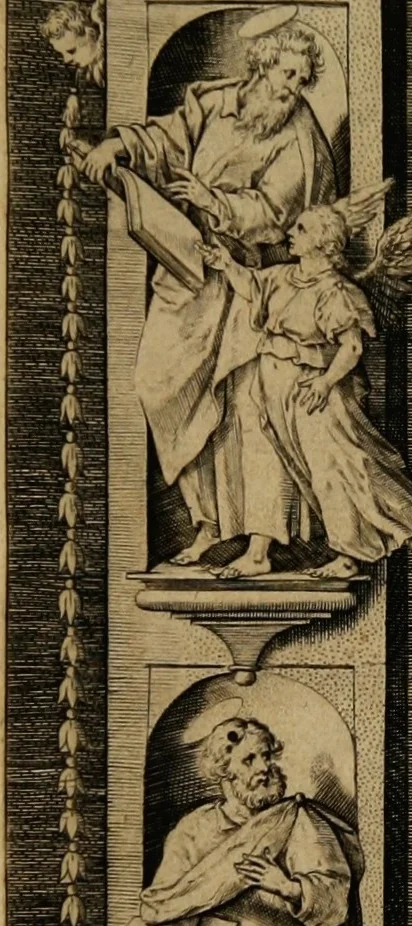 An illustration from Adnotationes et meditationes in Euangelia quae in sacrosancto Missae sacrificio toto anno leguntur: cum eorundem Euangeliorum concordantia, 1607, leaf 9