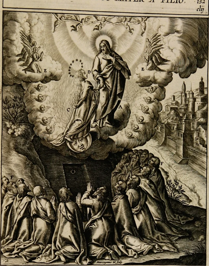 An illustration from Adnotationes et meditationes in Euangelia quae in sacrosancto Missae sacrificio toto anno leguntur: cum eorundem Euangeliorum concordantia, 1607, leaf 907