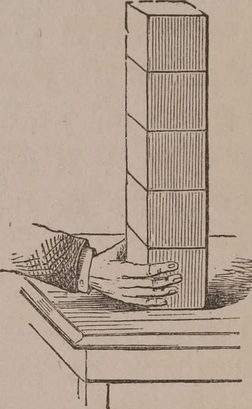 An illustration from A course of six lectures on the chemical history of a candle [electronic resource]: to which is added, a lecture on platinum, 1865, leaf 136