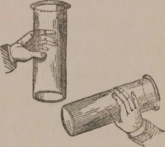 An illustration from A course of six lectures on the chemical history of a candle [electronic resource]: to which is added, a lecture on platinum, 1865, leaf 84