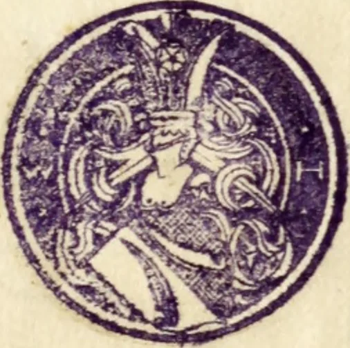 An illustration from [1a] Handschrift des Sterncatalogs/ des Hevelius/ vom ihm selbst gesehrieben./ Wenn gleich der name des Hevelius/ dei dieser Handschrift den Eigenthümer nicht/ grade bestimmt so zeigt die Vergleichung der/ sonst vonnommenden Schrift mit der in die/nommenden sen Buche, dass dieselbe die Heveliche dei/ x 1819 Westphal. [1b] Catalogus fixarum ad annum 1660, 1660, leaf 4
