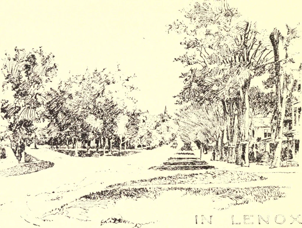 An illustration from Two thousand miles on an automobile : being a desultory narrative of a trip through New England, New York, Canada, and the West, 1902, leaf 173