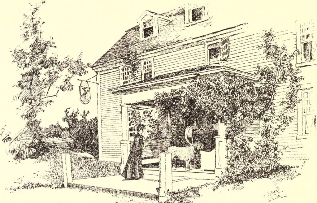 An illustration from Two thousand miles on an automobile : being a desultory narrative of a trip through New England, New York, Canada, and the West, 1902, leaf 193