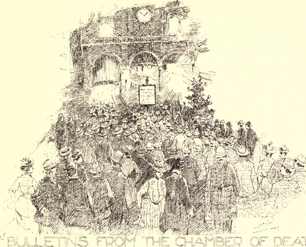 An illustration from Two thousand miles on an automobile : being a desultory narrative of a trip through New England, New York, Canada, and the West, 1902, leaf 282