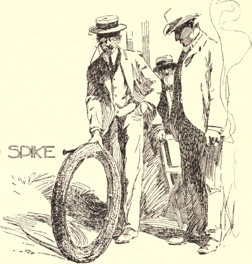 An illustration from Two thousand miles on an automobile : being a desultory narrative of a trip through New England, New York, Canada, and the West, 1902, leaf 47