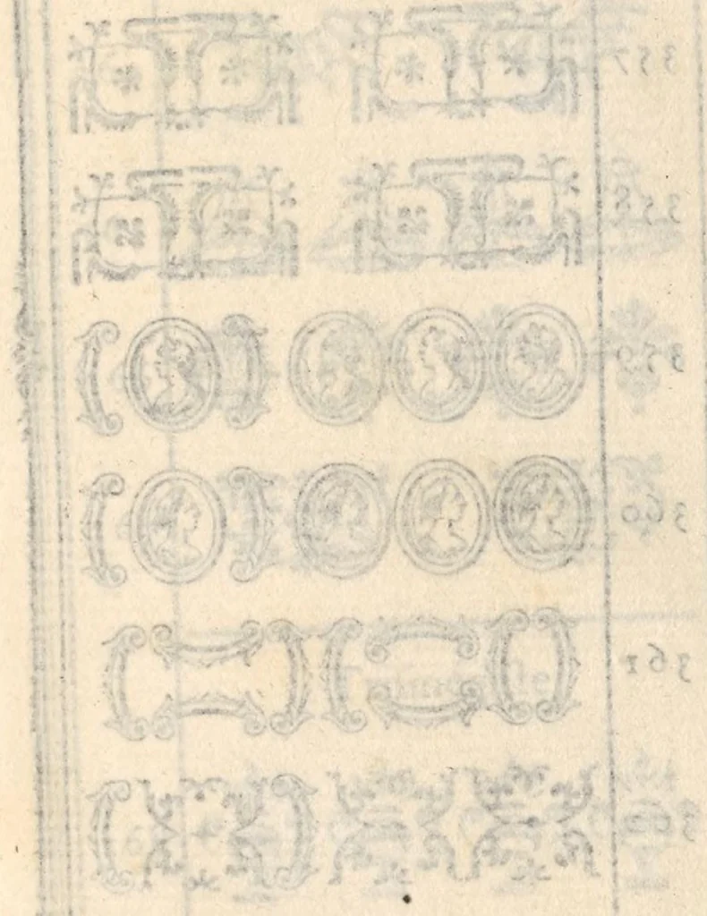 An illustration from Les caractères de l'imprimerie., 1764, leaf 246