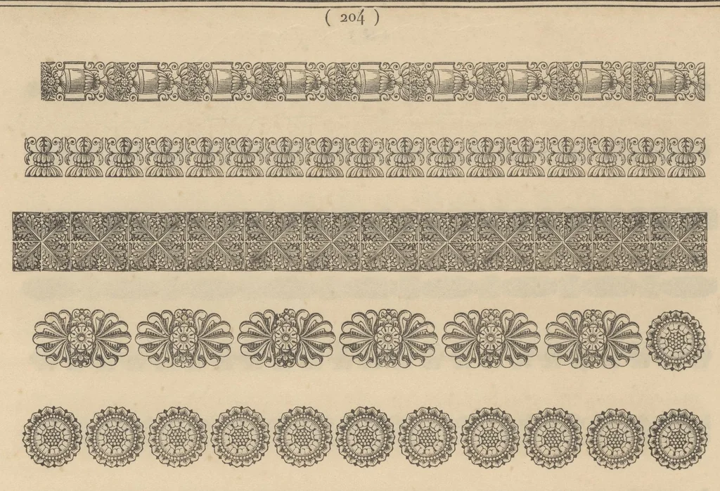 An illustration from Recueil des divers caractères, signes, fleurons, vignettes et ornamens de la Fonderie Typographique Royale., 1827, leaf 79