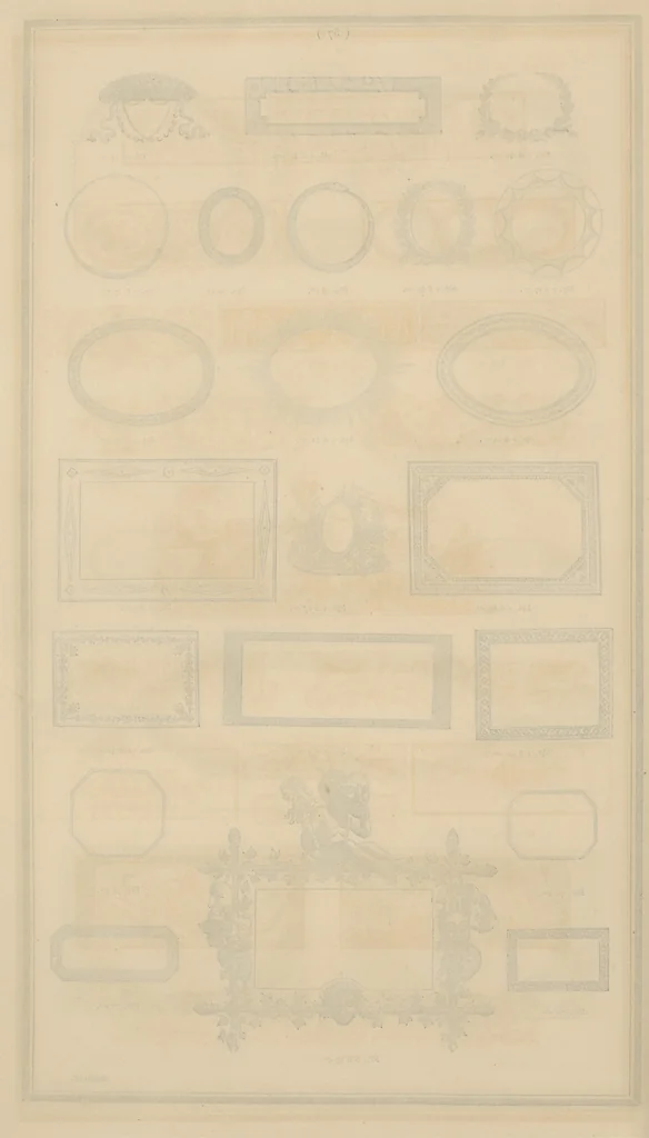 An illustration from Recueil des divers caractères, signes, fleurons, vignettes et ornamens de la Fonderie Typographique Royale., 1827, leaf 90