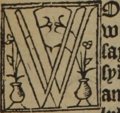 An illustration from A nievve herball, or Historie of plantes : wherein is contayned the whole discourse and perfect description of all sortes of herbes and plantes : their divers & sundry kindes ... and that not onely of those whiche are here growyng in this our countrie of Englande, but of all others also of forrayne realmes commonly used in physicke ; first set foorth in the Doutche or Almaigne tongue, 1578, leaf 417