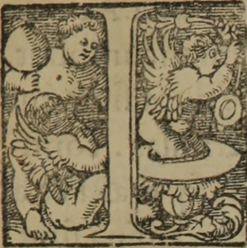 An illustration from Claudij Galeni Pergameni De temperamentis libri III : de inaequali intemperie liber I, 1545, leaf 84