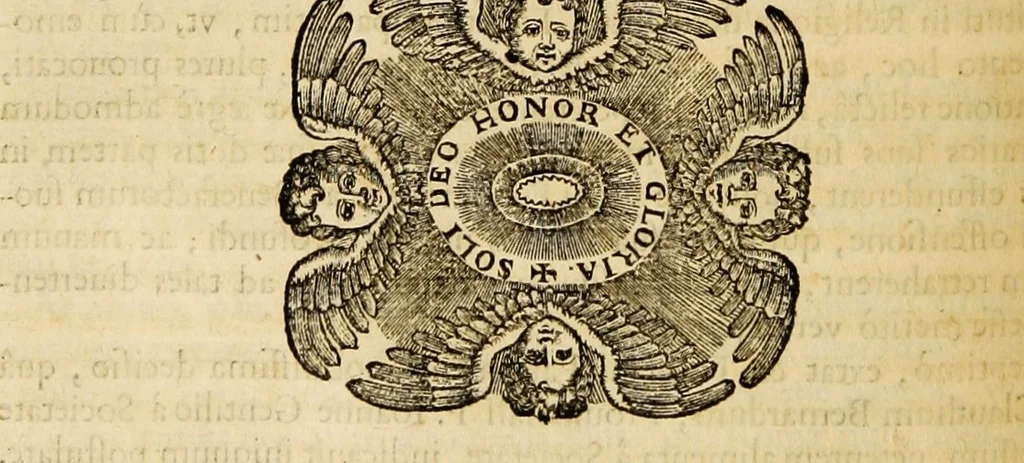 An illustration from Imago primi saeculi Societatis Iesu, 1640, leaf 116