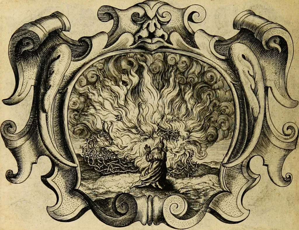 An illustration from Imago primi saeculi Societatis Iesu, 1640, leaf 194