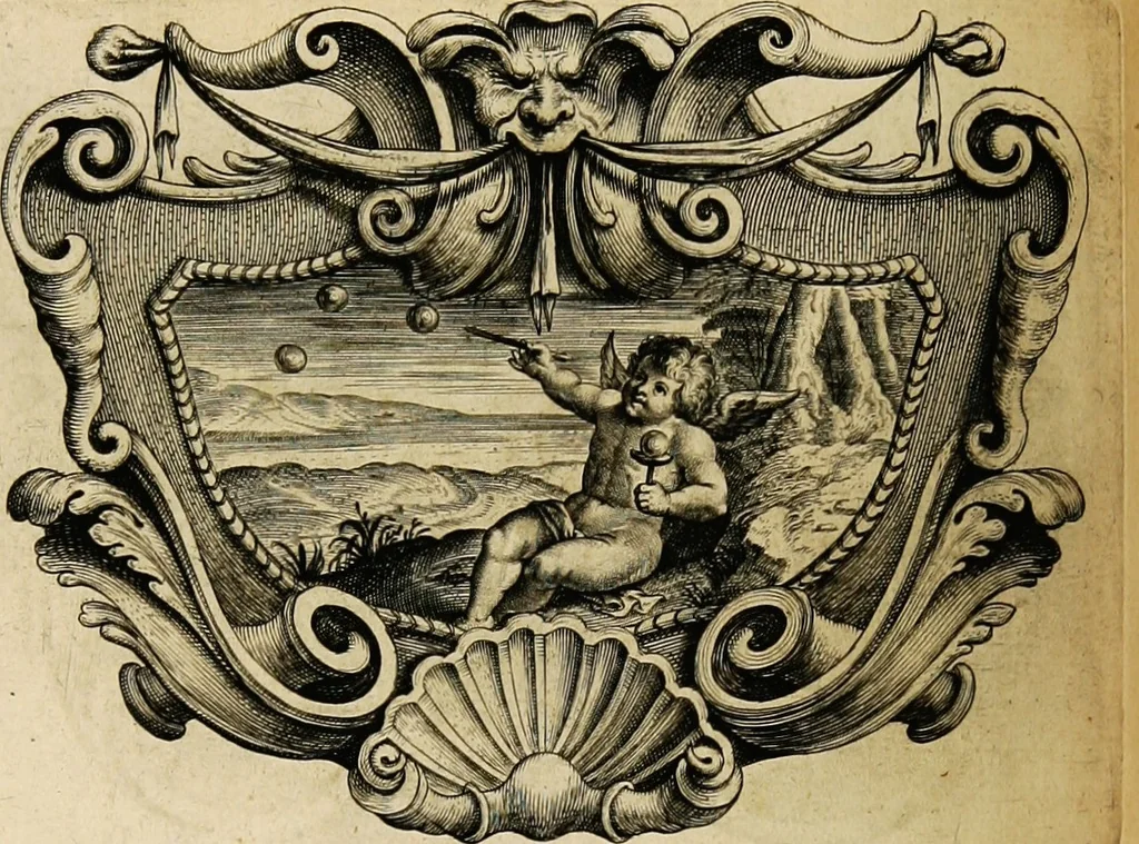 An illustration from Imago primi saeculi Societatis Iesu, 1640, leaf 198