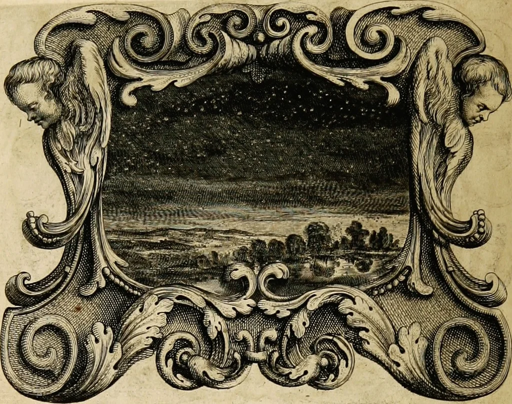 An illustration from Imago primi saeculi Societatis Iesu, 1640, leaf 208