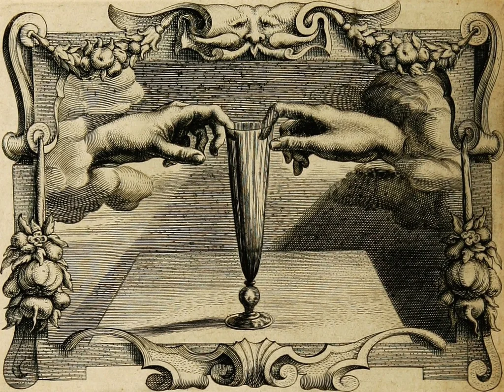 An illustration from Imago primi saeculi Societatis Iesu, 1640, leaf 210