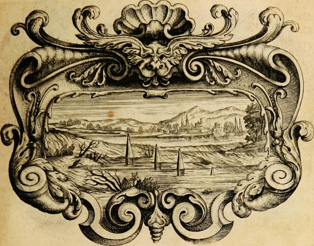 An illustration from Imago primi saeculi Societatis Iesu, 1640, leaf 213