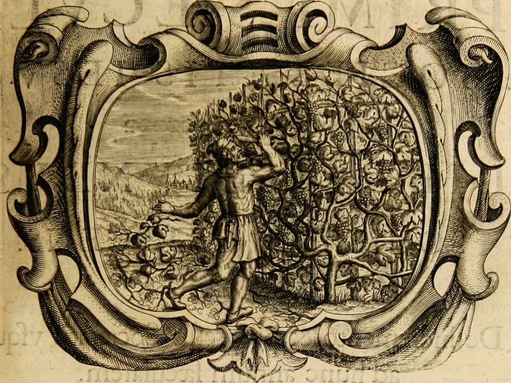 An illustration from Imago primi saeculi Societatis Iesu, 1640, leaf 215