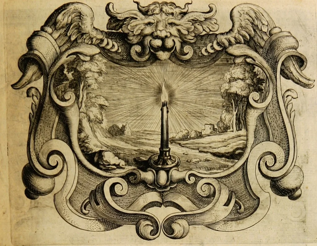 An illustration from Imago primi saeculi Societatis Iesu, 1640, leaf 329