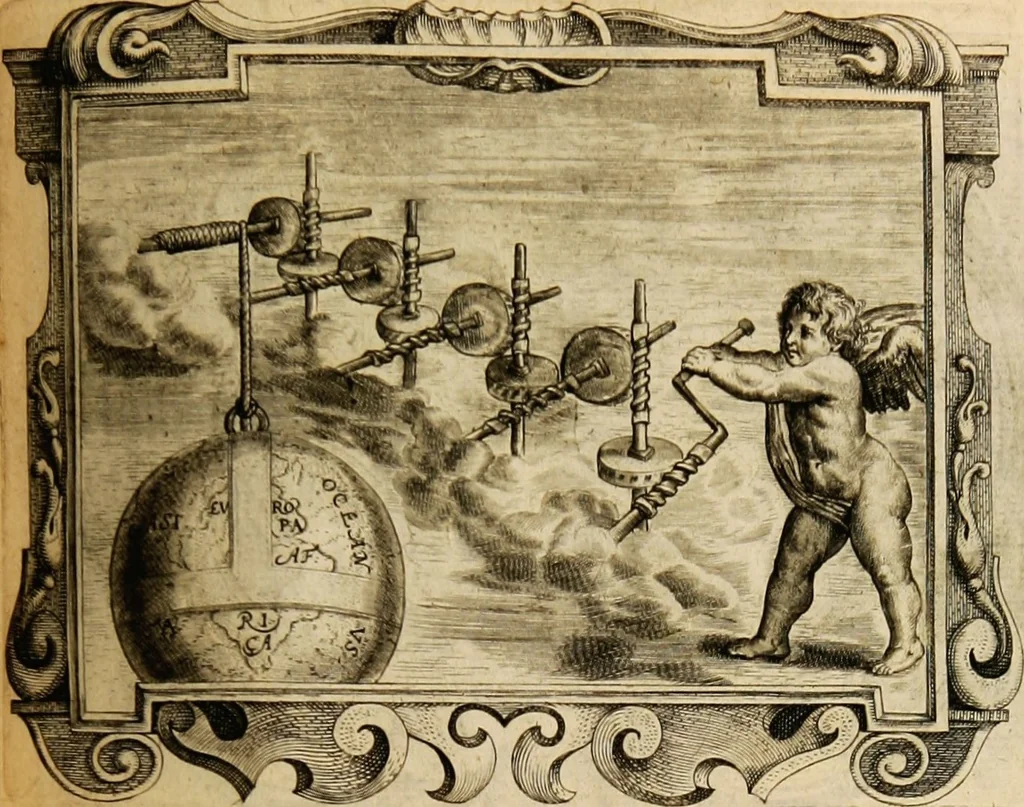 An illustration from Imago primi saeculi Societatis Iesu, 1640, leaf 333