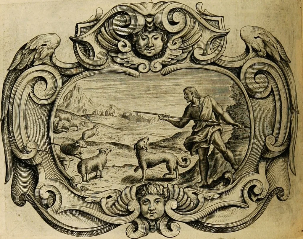An illustration from Imago primi saeculi Societatis Iesu, 1640, leaf 334