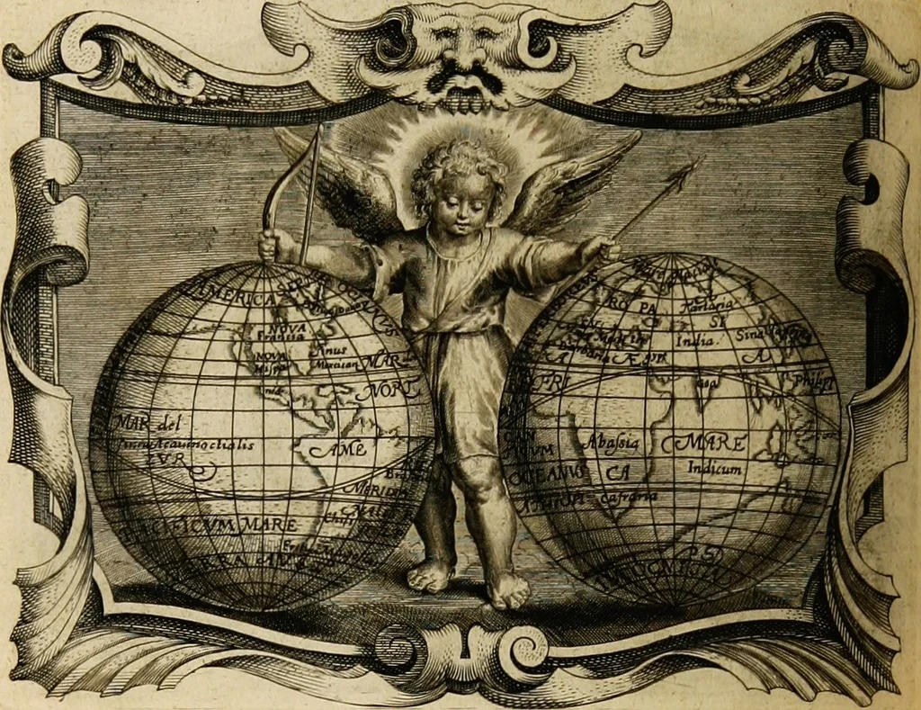 An illustration from Imago primi saeculi Societatis Iesu, 1640, leaf 338