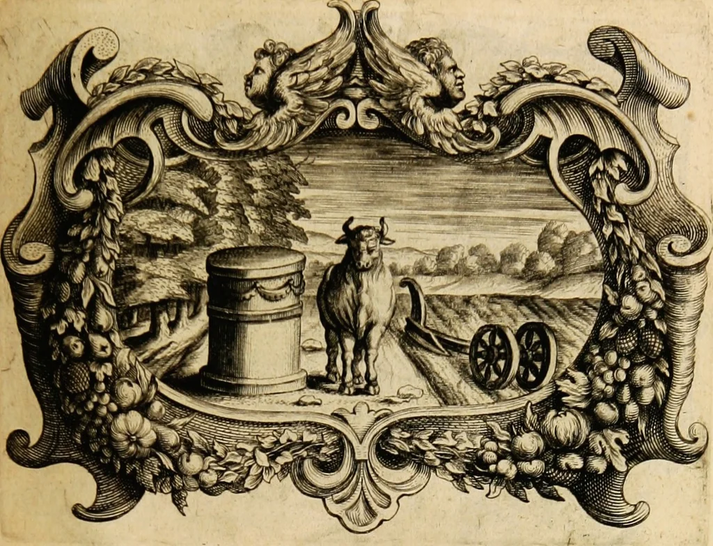 An illustration from Imago primi saeculi Societatis Iesu, 1640, leaf 465