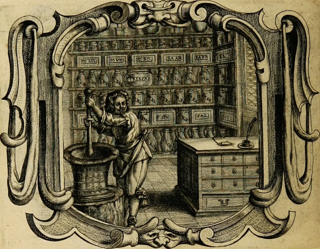 An illustration from Imago primi saeculi Societatis Iesu, 1640, leaf 466