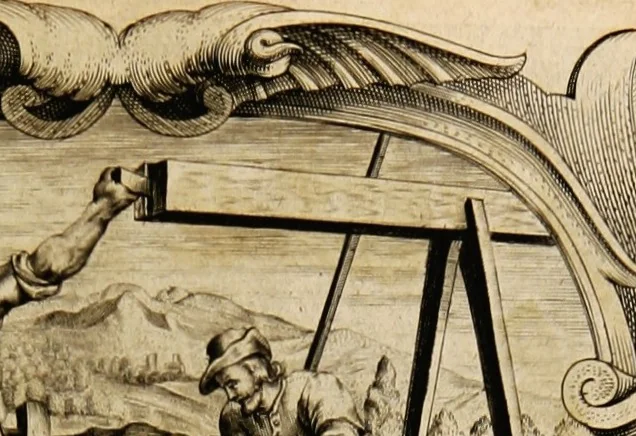An illustration from Imago primi saeculi Societatis Iesu, 1640, leaf 469