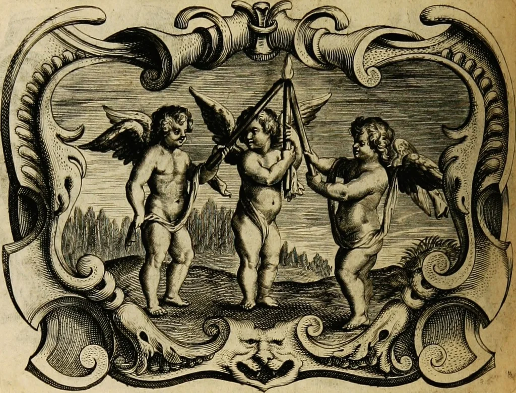 An illustration from Imago primi saeculi Societatis Iesu, 1640, leaf 478