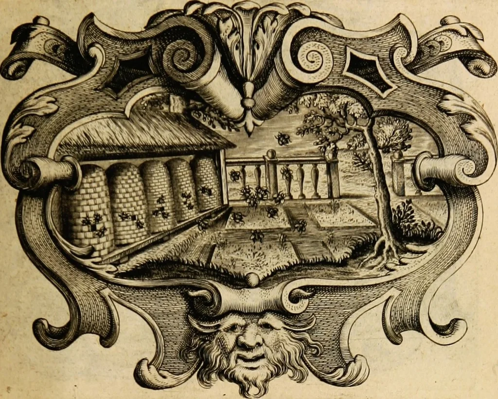 An illustration from Imago primi saeculi Societatis Iesu, 1640, leaf 483
