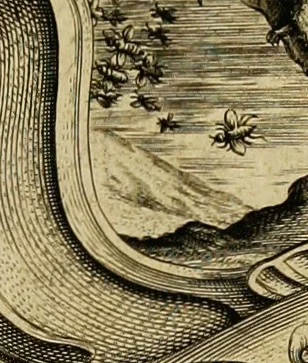 An illustration from Imago primi saeculi Societatis Iesu, 1640, leaf 488
