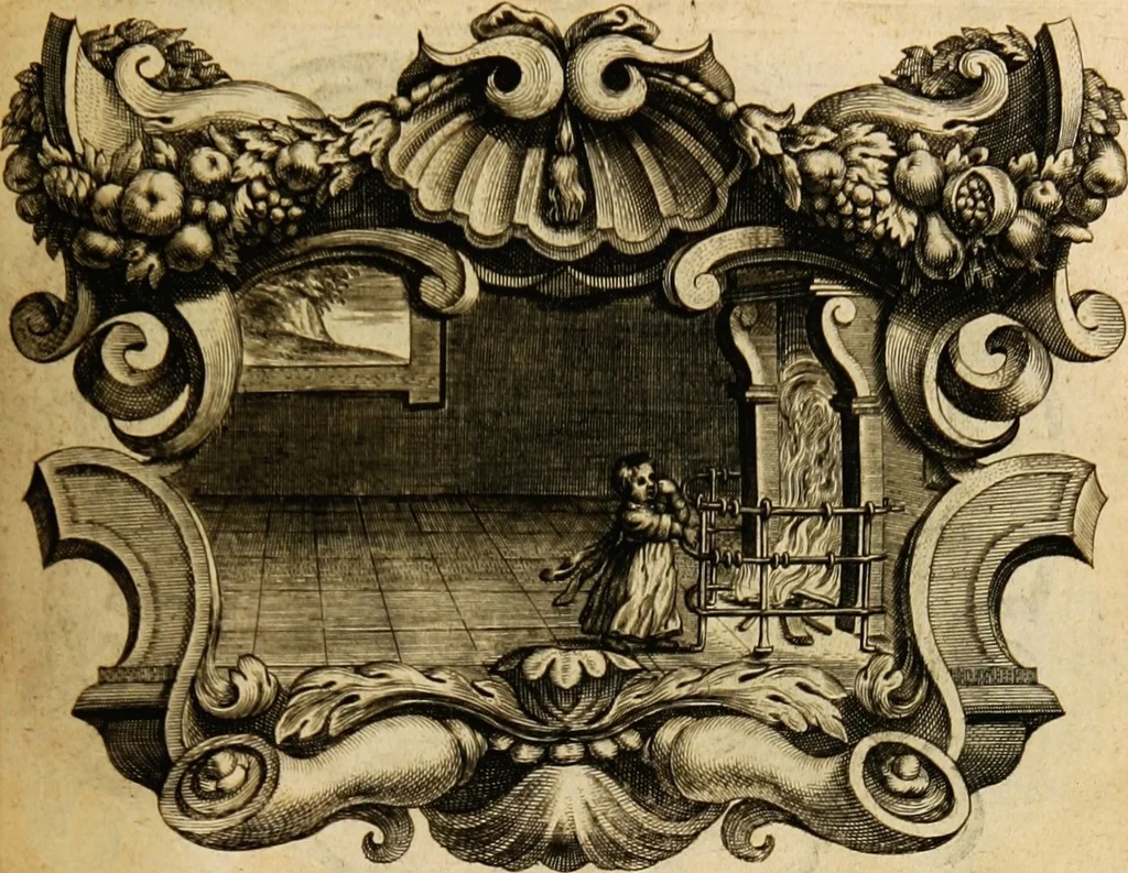 An illustration from Imago primi saeculi Societatis Iesu, 1640, leaf 489