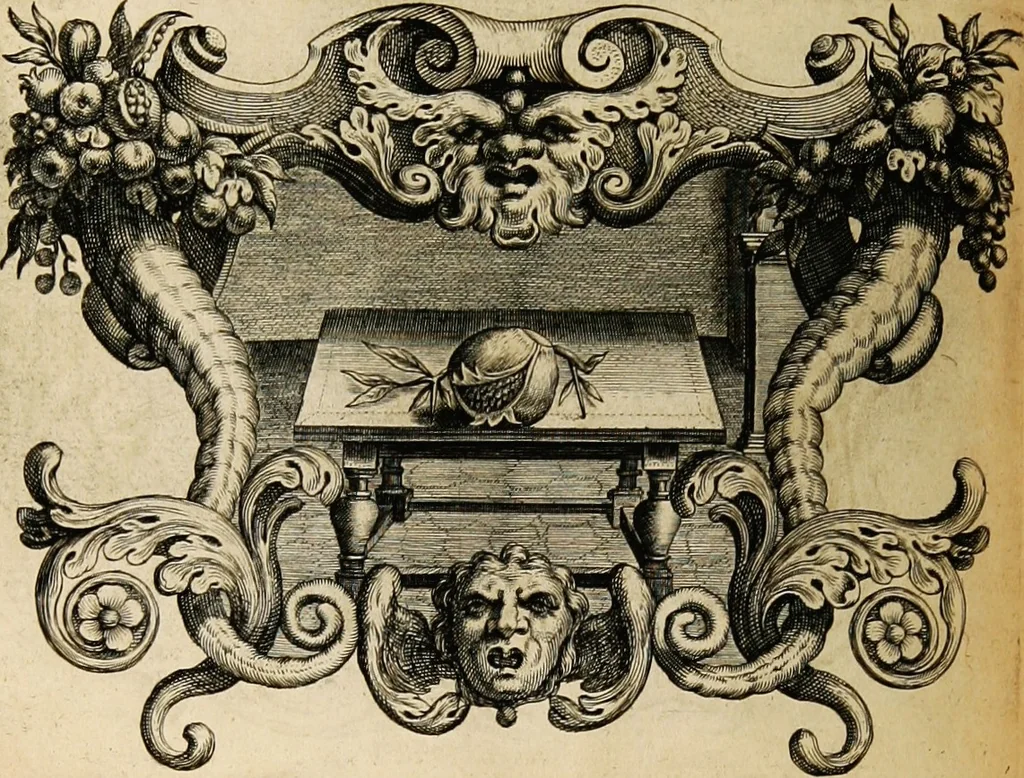 An illustration from Imago primi saeculi Societatis Iesu, 1640, leaf 590