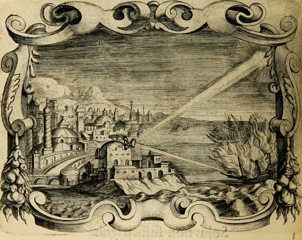 An illustration from Imago primi saeculi Societatis Iesu, 1640, leaf 730