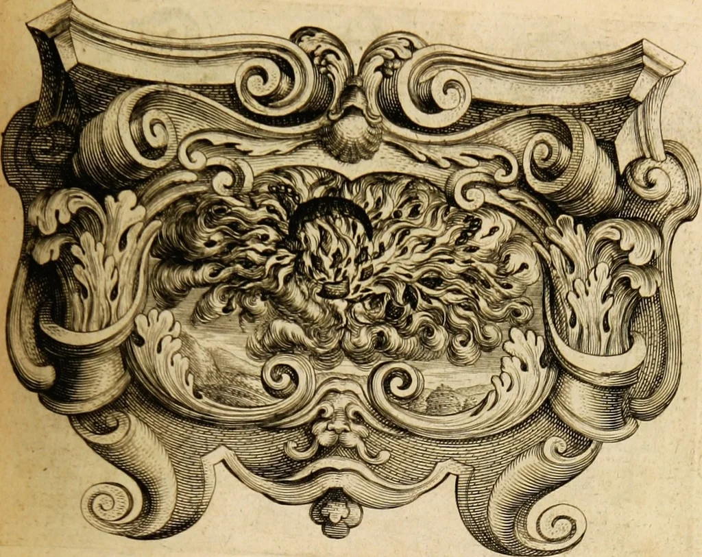 An illustration from Imago primi saeculi Societatis Iesu, 1640, leaf 731