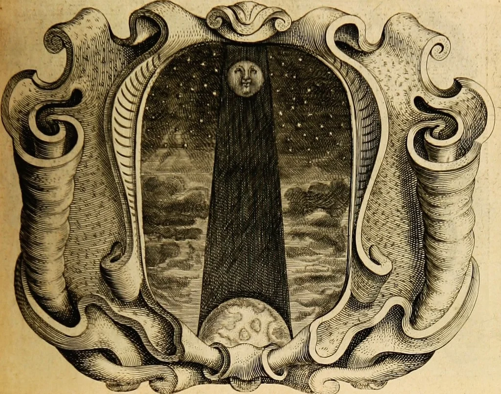 An illustration from Imago primi saeculi Societatis Iesu, 1640, leaf 733
