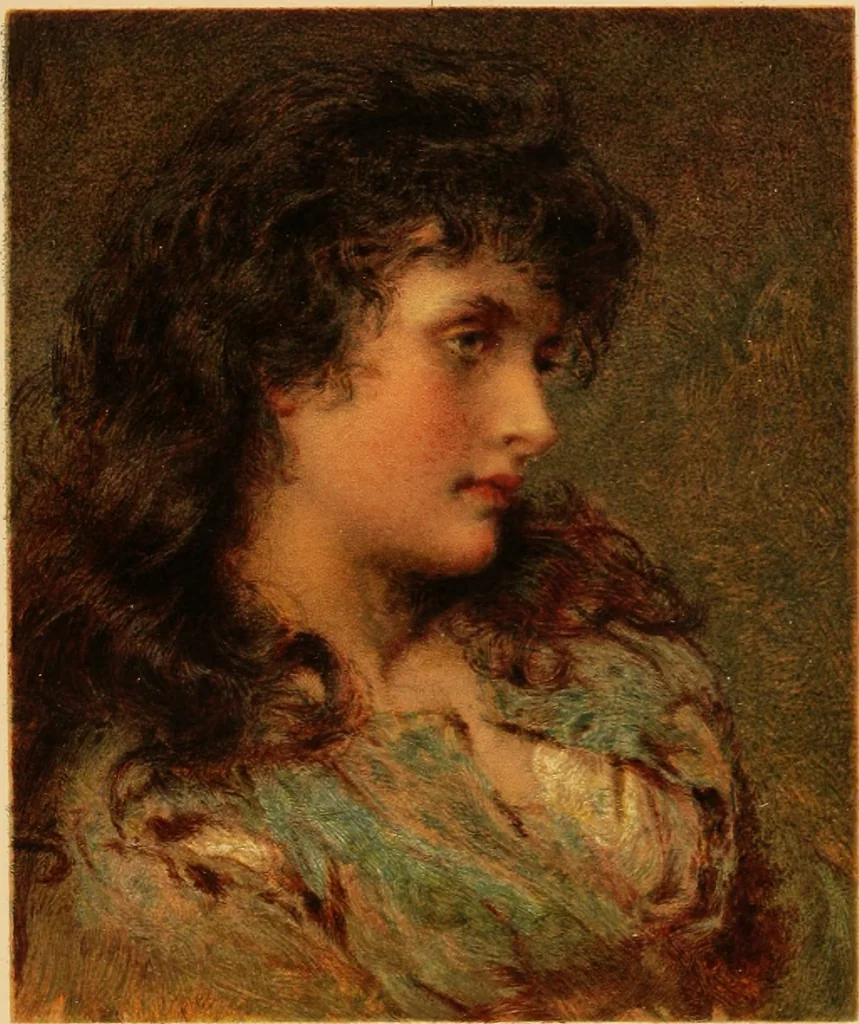 An illustration from The new republic, or, Culture, faith, and philosophy in an English country house [electronic resource], 1895, leaf 381