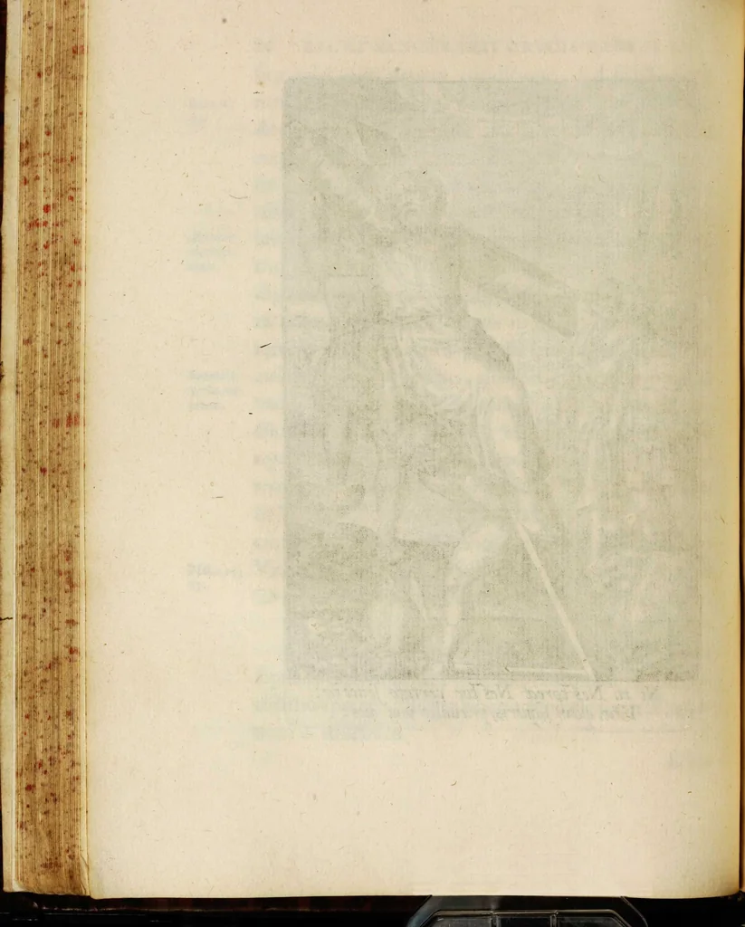 An illustration from Sacrum sanctuarium crucis et patientiae crucifixorum et cruciferorum, emblematicis imaginibus laborantium et aegrotantium ornatum: artifices gloriosi nouae artis bene viuendi et moriendi secundum rationem regulae et circini, 1634, leaf 116