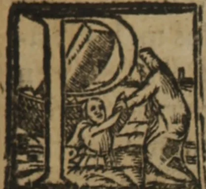 An illustration from Verdadera medicina, cirugia, y astrologia : en tres libros dividida, 1607, leaf 122