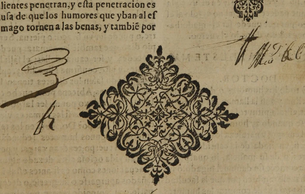 An illustration from Verdadera medicina, cirugia, y astrologia : en tres libros dividida, 1607, leaf 239