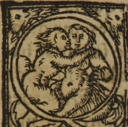 An illustration from Verdadera medicina, cirugia, y astrologia : en tres libros dividida, 1607, leaf 267