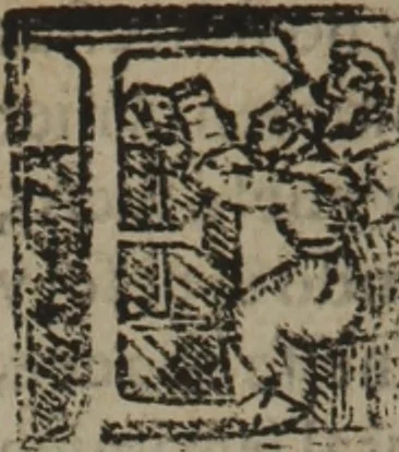 An illustration from Verdadera medicina, cirugia, y astrologia : en tres libros dividida, 1607, leaf 332