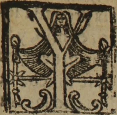An illustration from Verdadera medicina, cirugia, y astrologia : en tres libros dividida, 1607, leaf 587