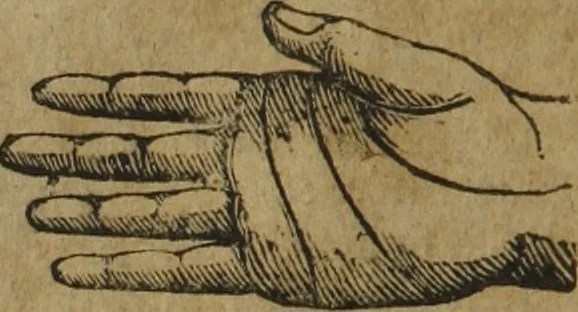 An illustration from The book of knowledge : treating of the wisdom of the ancients : in four parts : I. Shewing the various and wonderful operations of the signs and planets ... on the bodies of men, &c. II. Prognostications for ever necessary to keep the body in health; with several choice receipts in physic and surgery. III. An abstract of the art of physiognomy and palmestry ... IV. The farmer's calendar ..., 1806, leaf 71