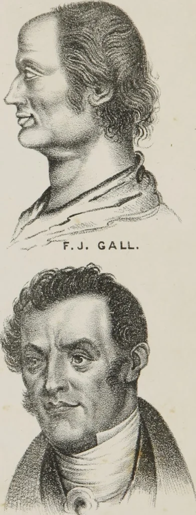 An illustration from History and progress of phrenology : (read before the Western Phrenological Society, at Buffalo), 1839, leaf 3