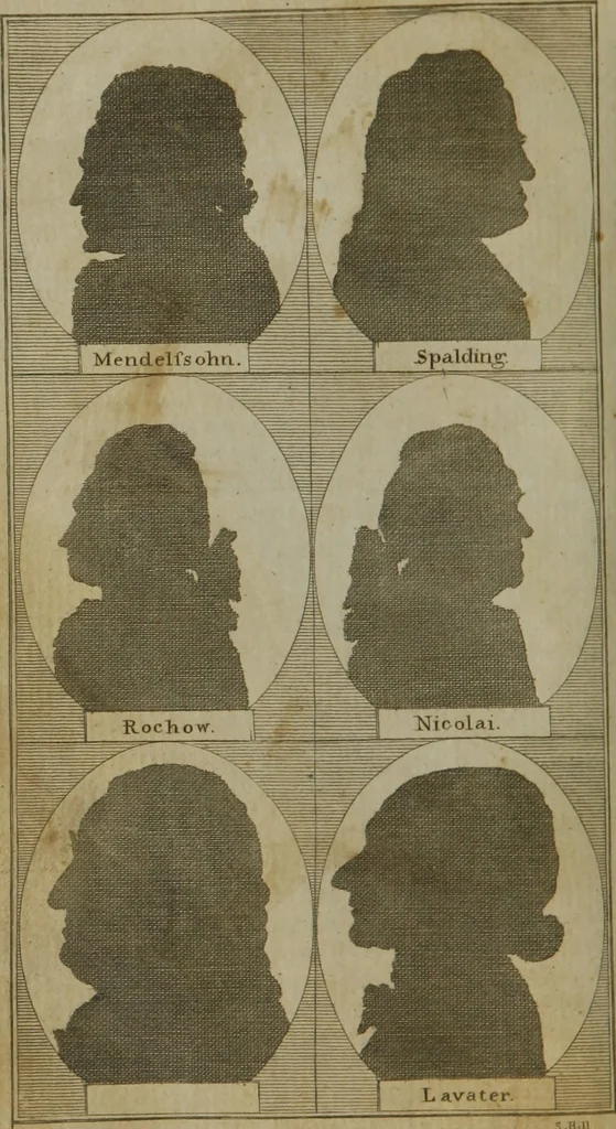 An illustration from Essays on physiognomy : for the promotion of the knowledge and the love of mankind, 1794, leaf 239