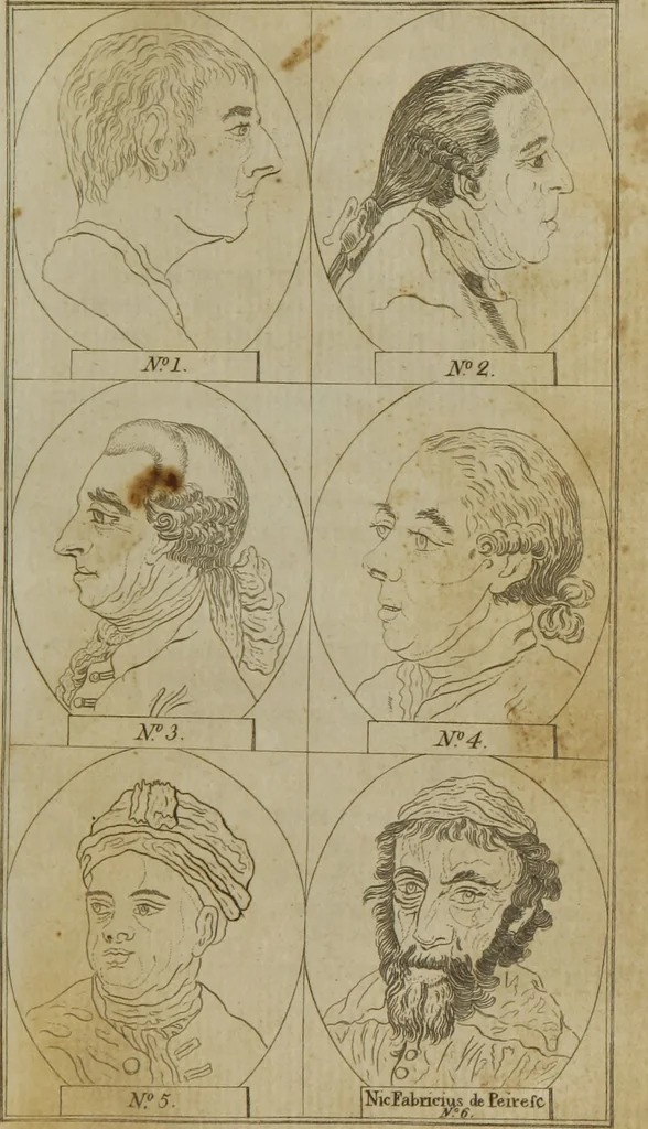 An illustration from Essays on physiognomy : for the promotion of the knowledge and the love of mankind, 1794, leaf 88