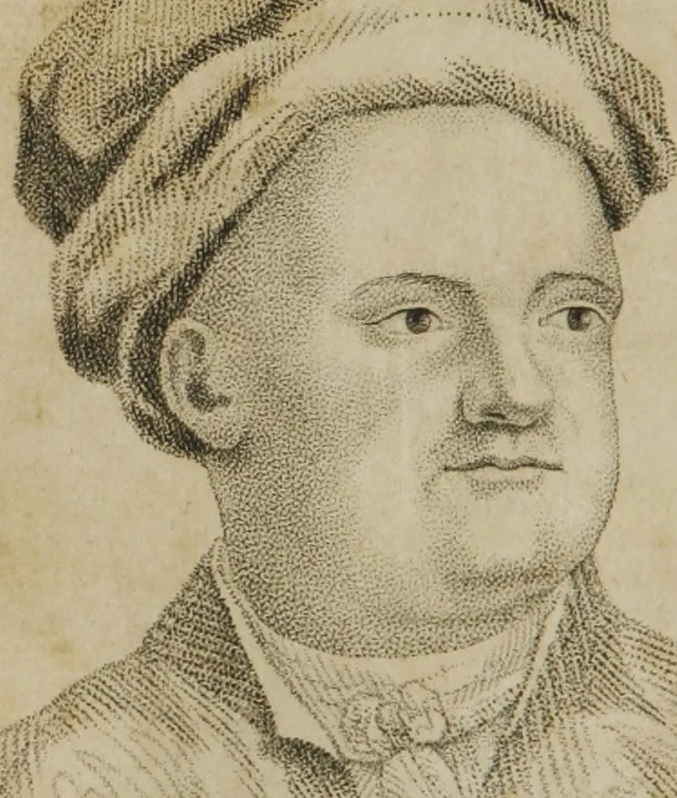 An illustration from The pocket Lavater, or, The science of physiognomy : to which is added, an inquiry into the analogy existing between brute and human physiognomy, from the Italian of Porta : embellished with 44 copperplate heads, 1817, leaf 103
